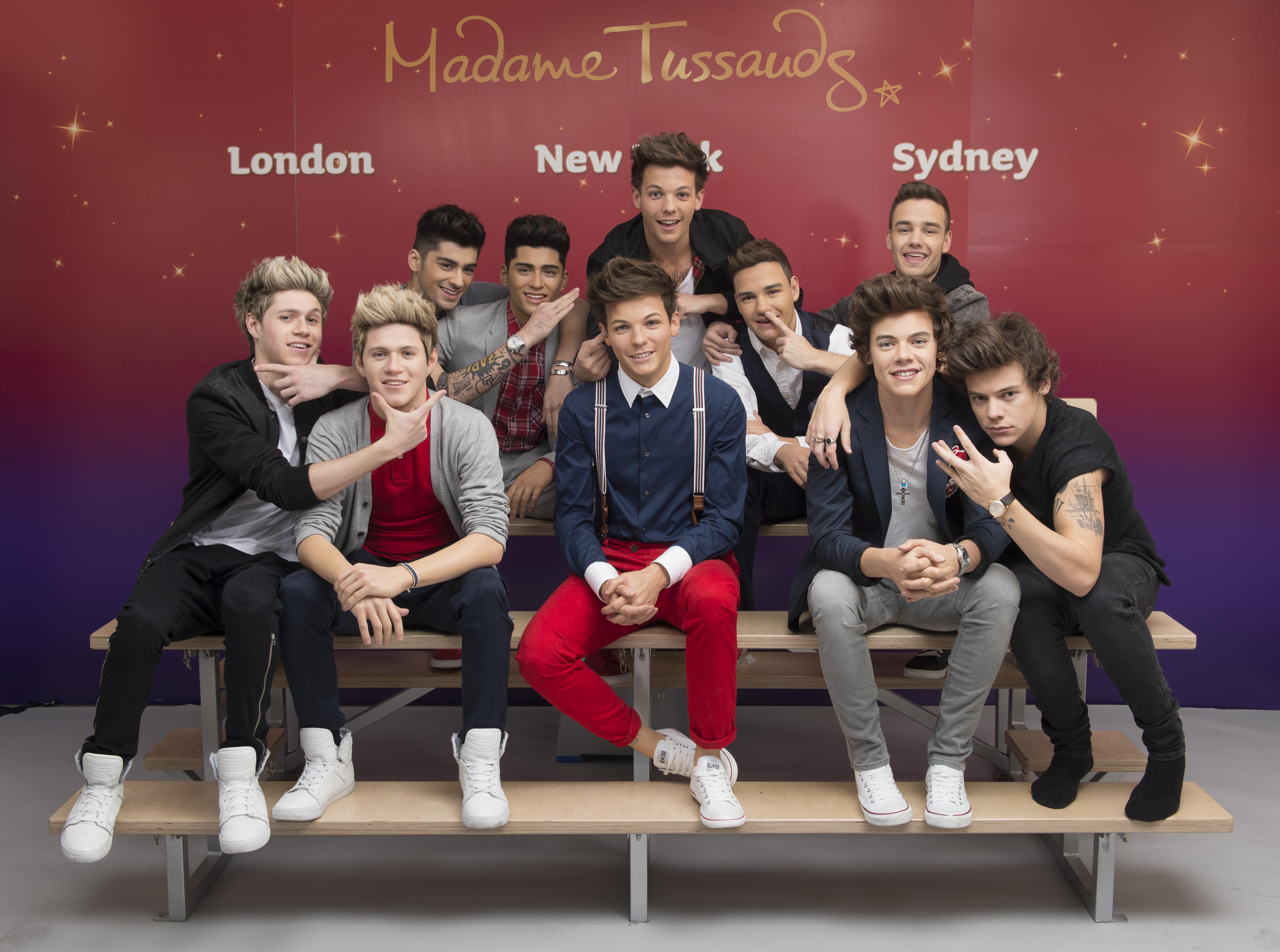 One Direction at Madame Tussauds