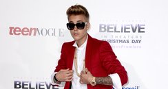 Justin Bieber Red Suit 