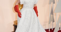 Lady Gaga arrives at the Oscars 2015