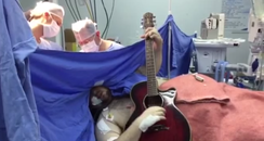 Man Playing Beatles During Brain Surgery