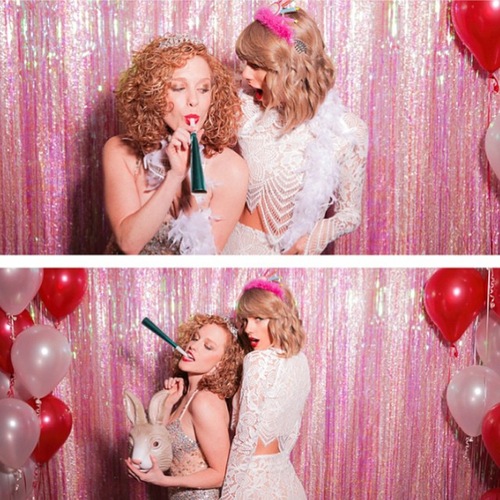 Abigail and Taylor Swift birthday party