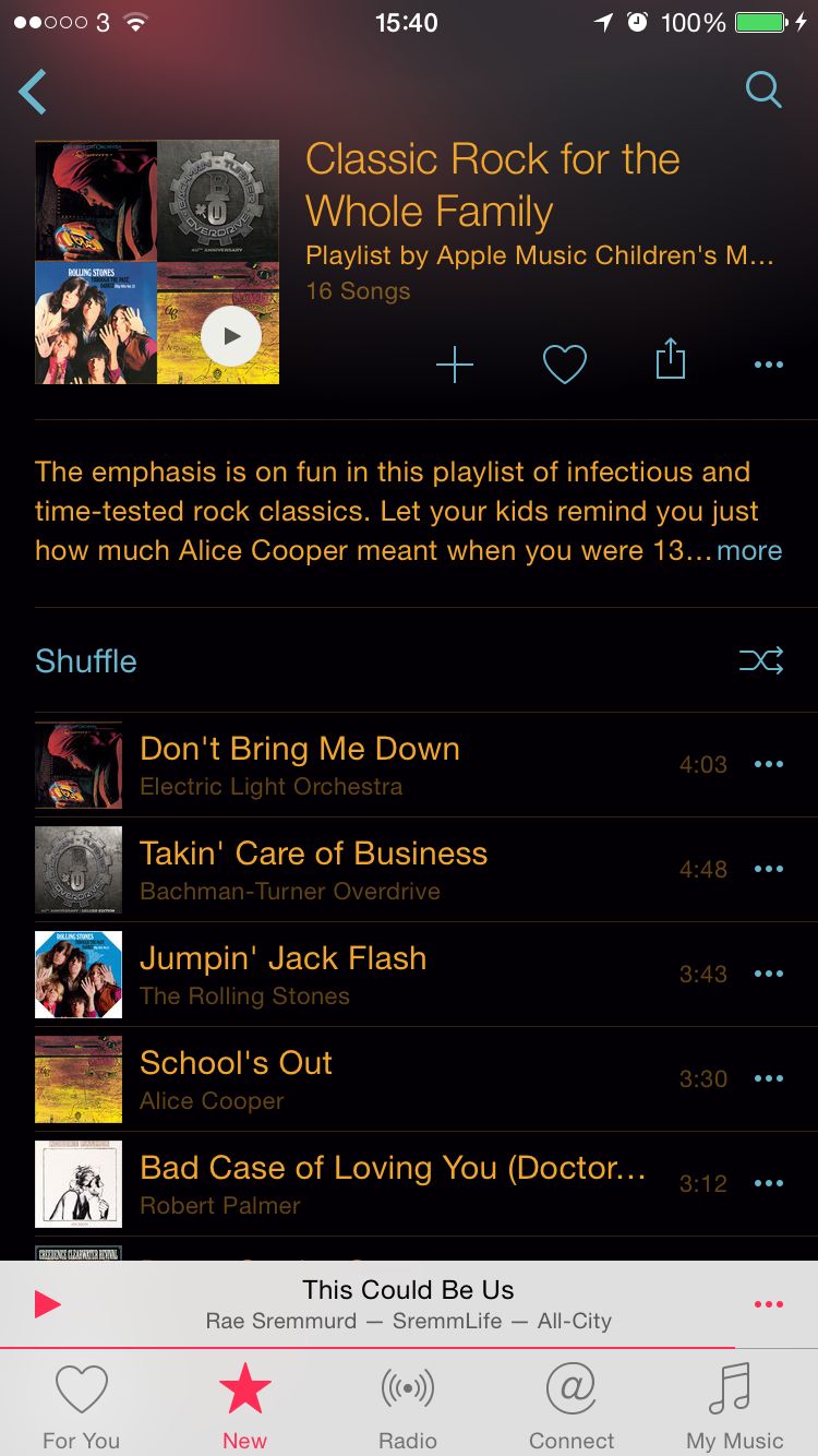 AppleMusic Screen Grabs