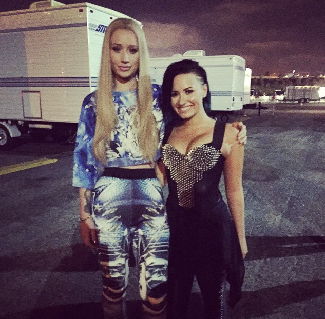 Iggy Azalea And Demi Lovato