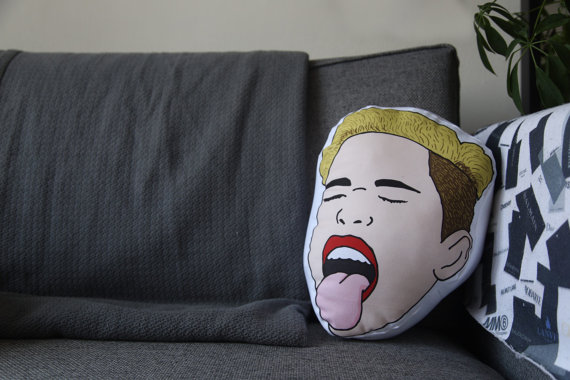 Miley Cyrus cushion