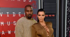 Kanye West and Kim Kardashian MTV VMAs 2015 