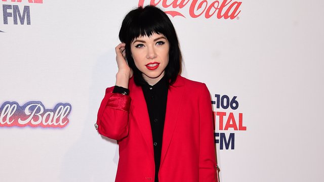 Carly Rae Jepson Red Carpet Jingle Bell Ball 2015