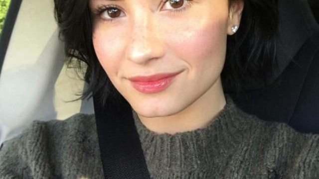 Demi Lovato Make-Up Free Instagram