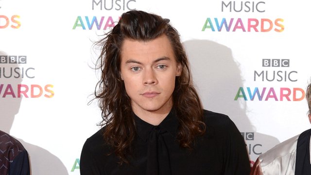 Harry Styles BBC Music Awards Close Up