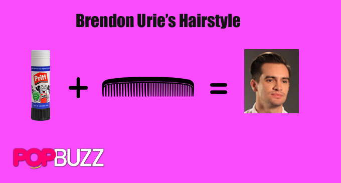 Brendon Urie hair