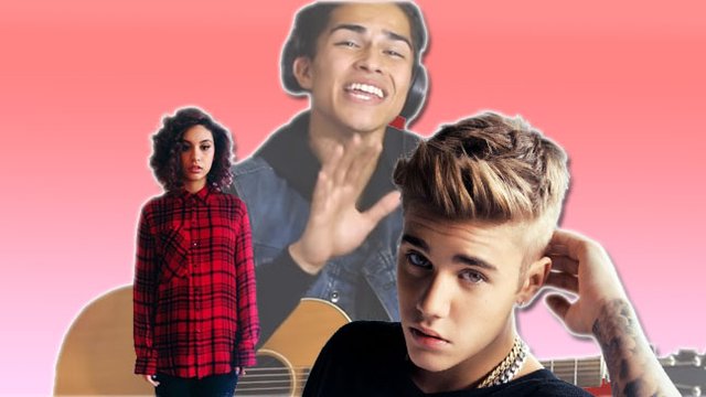 YouTubers Cover justin Bieber