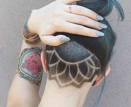 17 Badass Hidden Hair Tattoos That Ll Be Your Next Obsession