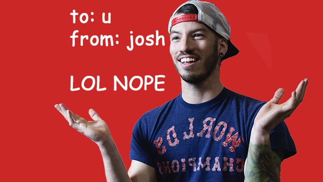 Josh Dun Valentine