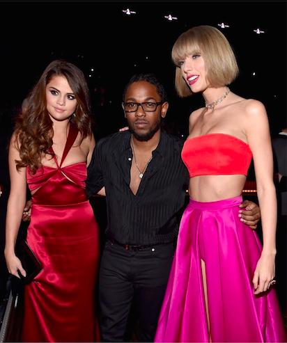 Kendrick, Selena, Taylor, Grammys 2016