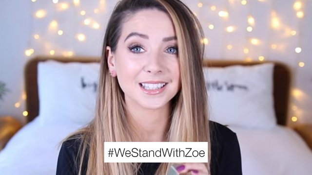#WeStandWithZoe