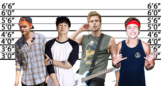 Here S How Tall Your Fave Male Musicians Really Are Popbuzz