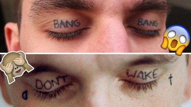 11 Photos Of Eyelid Tattoos That Can Never Be Unseen - PopBuzz