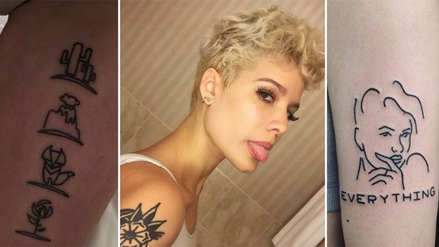 Literally All Of Halsey's Tattoos And Their Meanings - PopBuzz