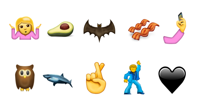 New emojis 2016