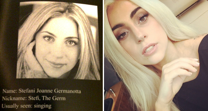 Lady Gaga Year Book Photo