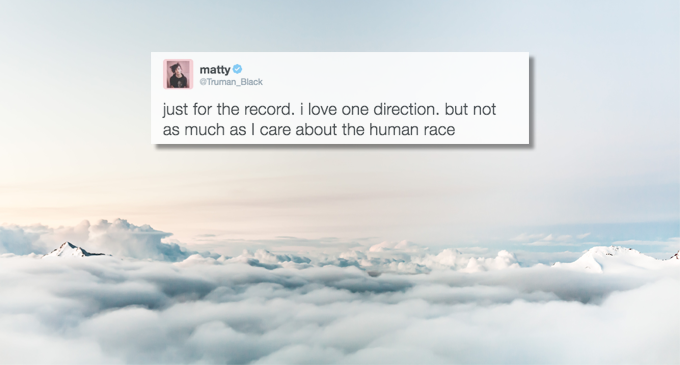 Matty Healy Funny Tweets 9