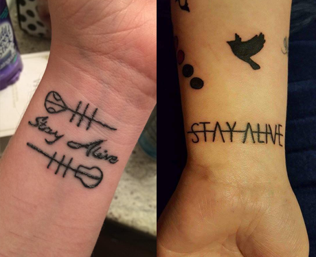 21 Stunning Lyric Tattoos Will Have You Running To The Tattoo