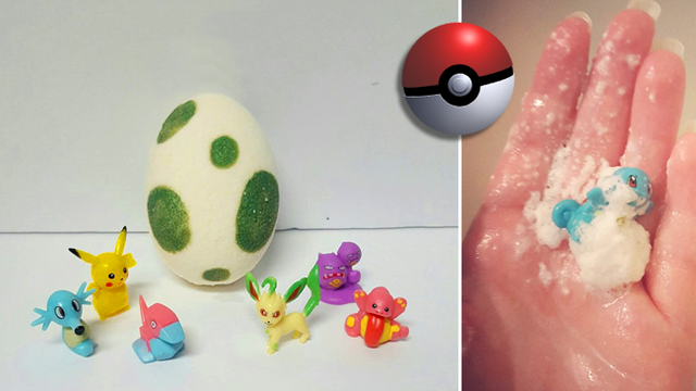 Pokemon bath online bomb