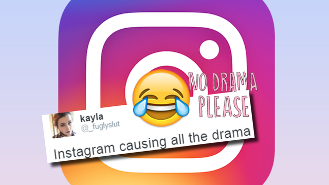 Instagram drama