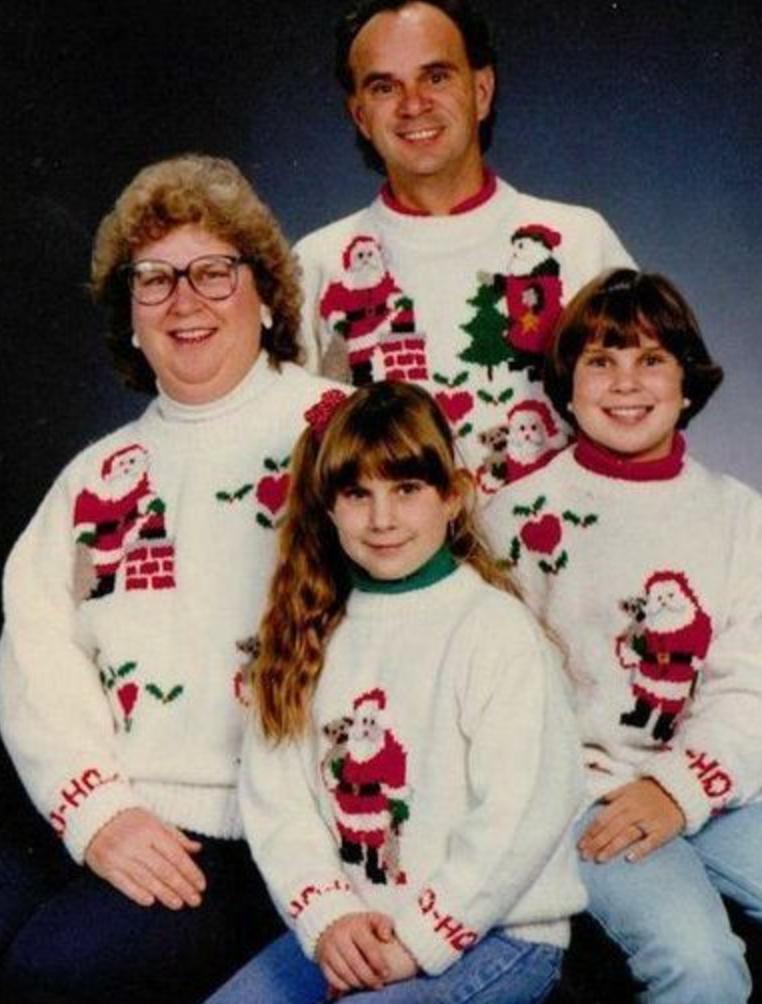 Bad Family Christmas Photo
