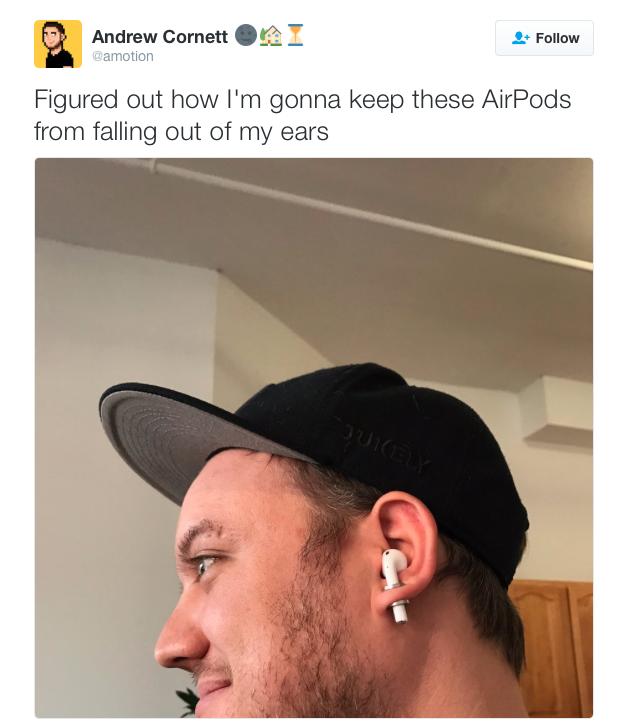 Apple AirPod Tweet