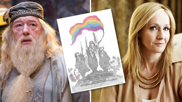 JK Rowling LGBT Tribute Dumbledore