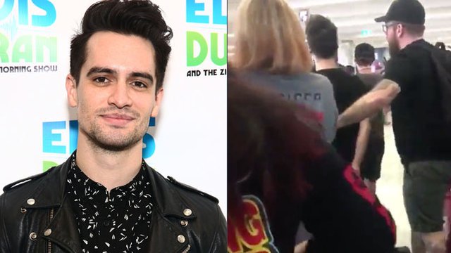 brendon urie, airport