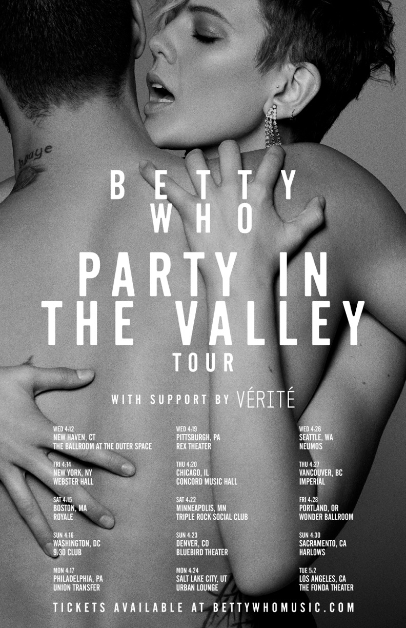 Betty Who Tour Dates