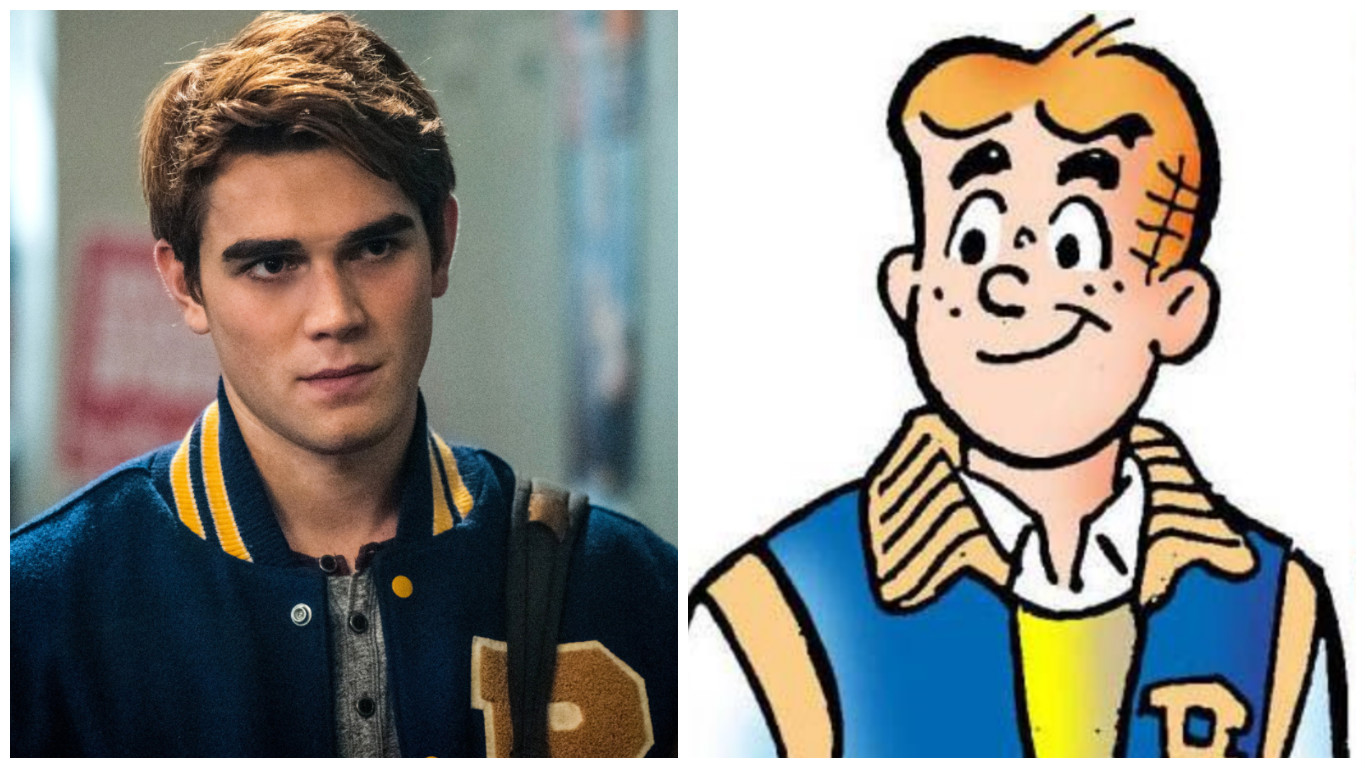 Here's What The Riverdale Characters Looked Like In The Archie Comics -  PopBuzz