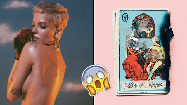 Halsey Now Or Never New Single Artwork