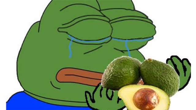 Pepe with avocados