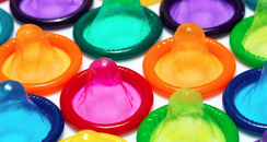 condoms stock photo