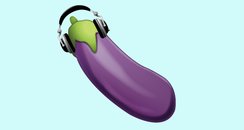 Eggplant Headphones