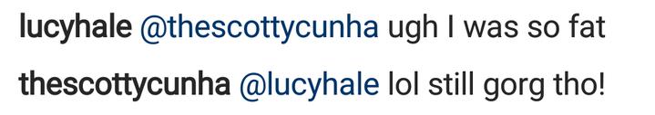 lucy hale instagram comment 