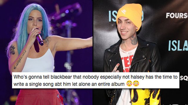Blackbear Claims Halsey's Album Is About Him & Her