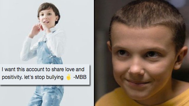Millie Bobby Brown Anti-Hate Twitter Account