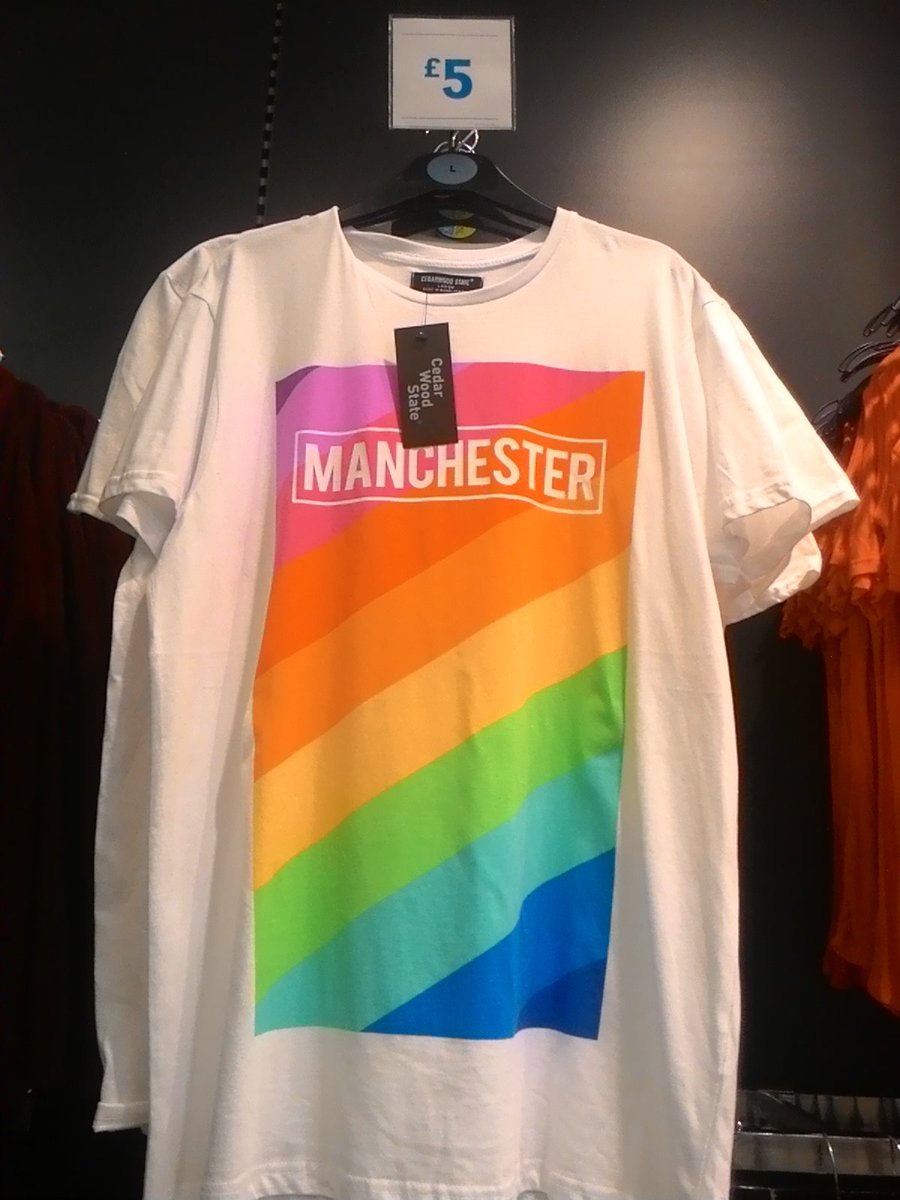 Manchester rainbow shirt 