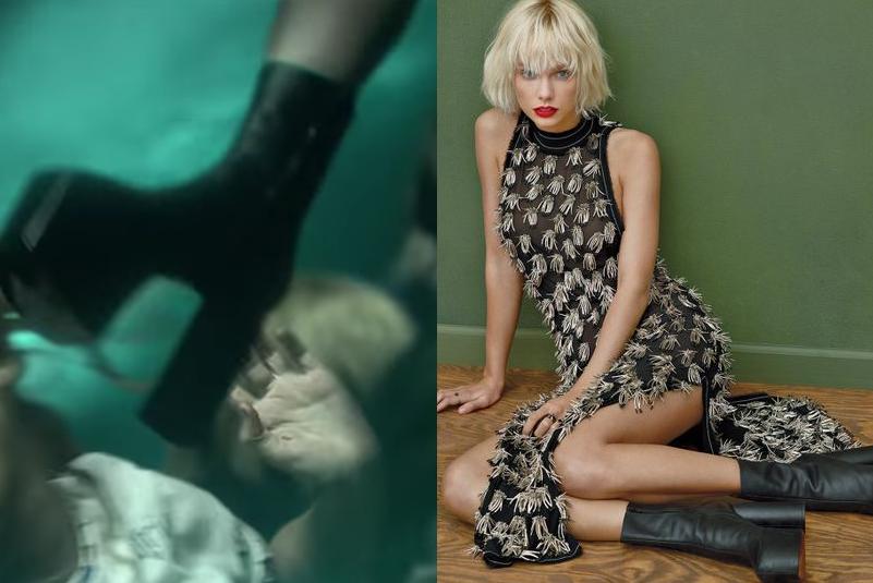 Taylor Swift LWYMMD Vogue Vetements Boot