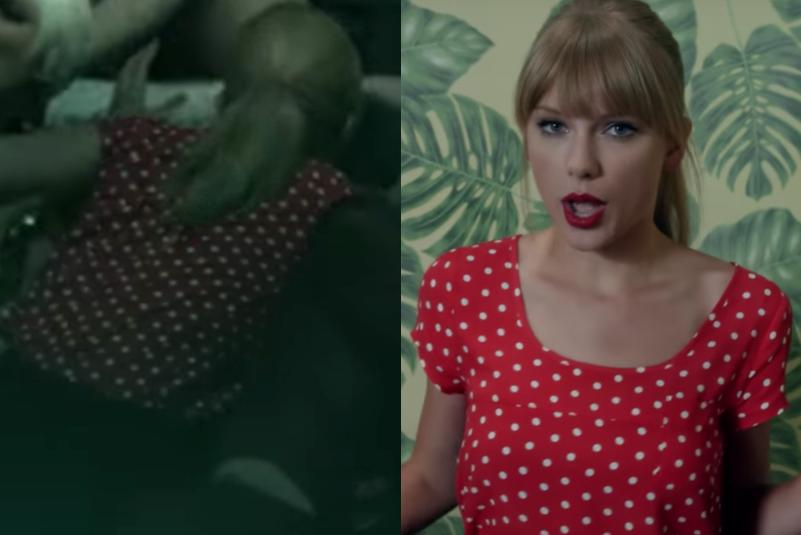 Taylor Swift LWYMMD We Are Never Red Top