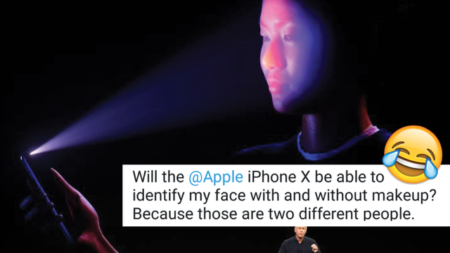 Apple X Facial Recognition Tweets 