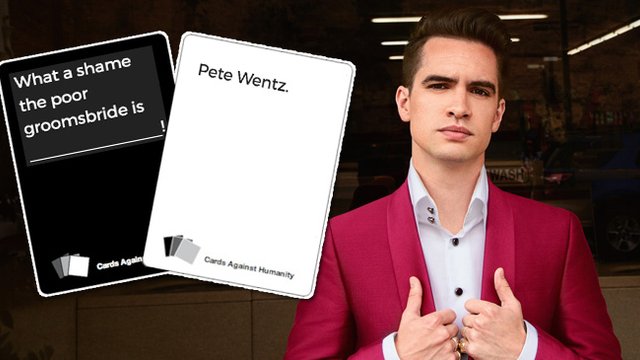 panic at the disco cards against humanity