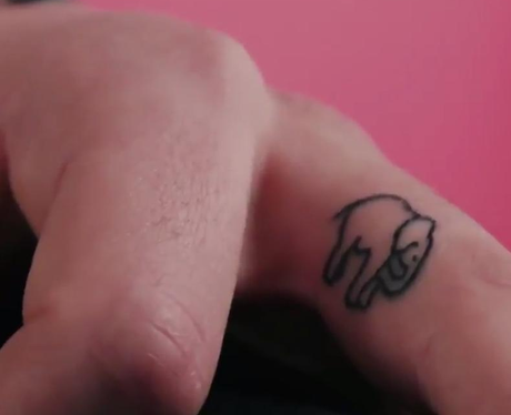Shawn Mendes Elephant Tattoo