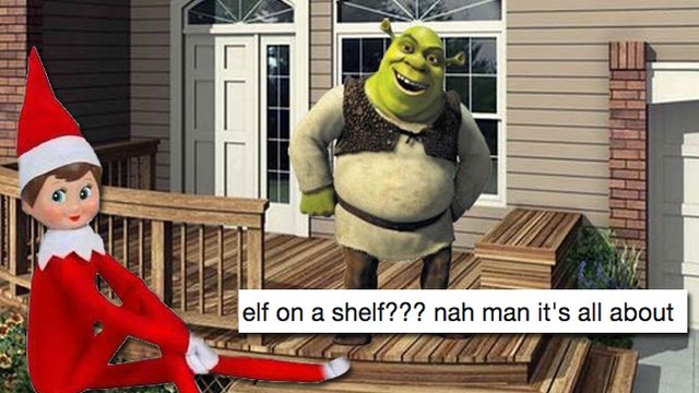 Elf On A Shelf Rhyming Meme
