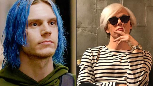 Evan Peters As Andy Warhol