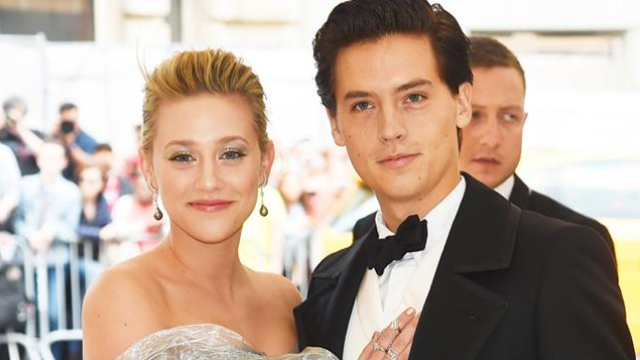 Lili Reinhart and COle Sprouse Met Gala 2018