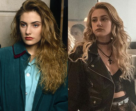 Young Mädchen Amick and Lili Reinhart as young Alice Smith/Cooper